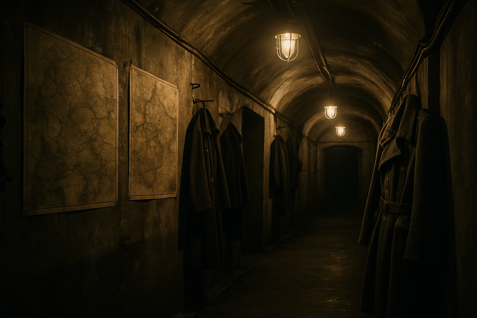 20250923_1854_WWII Bunker Corridor_simple_compose_01k5vvbsaneyh981gaw3pzbvja